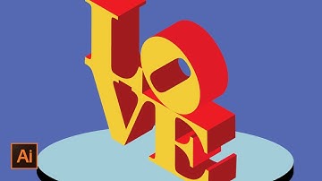 Adobe Illustrator Tutorial - How to create 3D Isometric Text Effect in Illustrator | DesignMentor