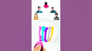Squid game #colormixing #satisfying #squidgame #squidgamechallenge #squidgame2 #shorts #short #pink