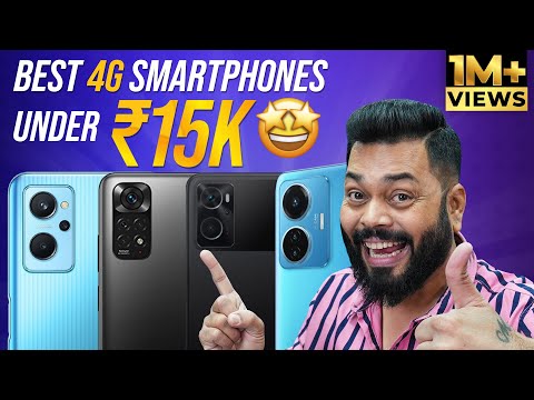 Top 5 Best 4G Mobile Phones Under ₹15000 Budget⚡ May 2022