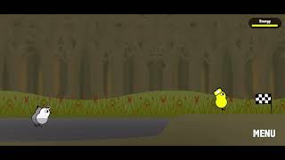 Duck Life 4 Classic Beating The Other Ducks In A Swimming Race With Ease