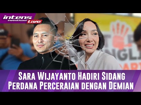 Kedatangan Sara Wijayanto Untuk Jalani Sidang Perdana Cerai Dengan Demian