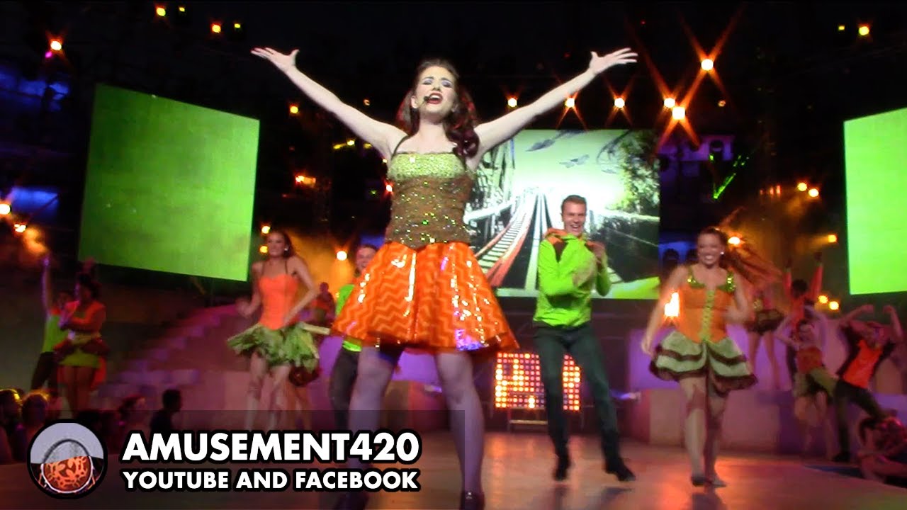 CEDAR POINT'S LUMINOSITY Full Show Up Close Center 2017 | amusement420