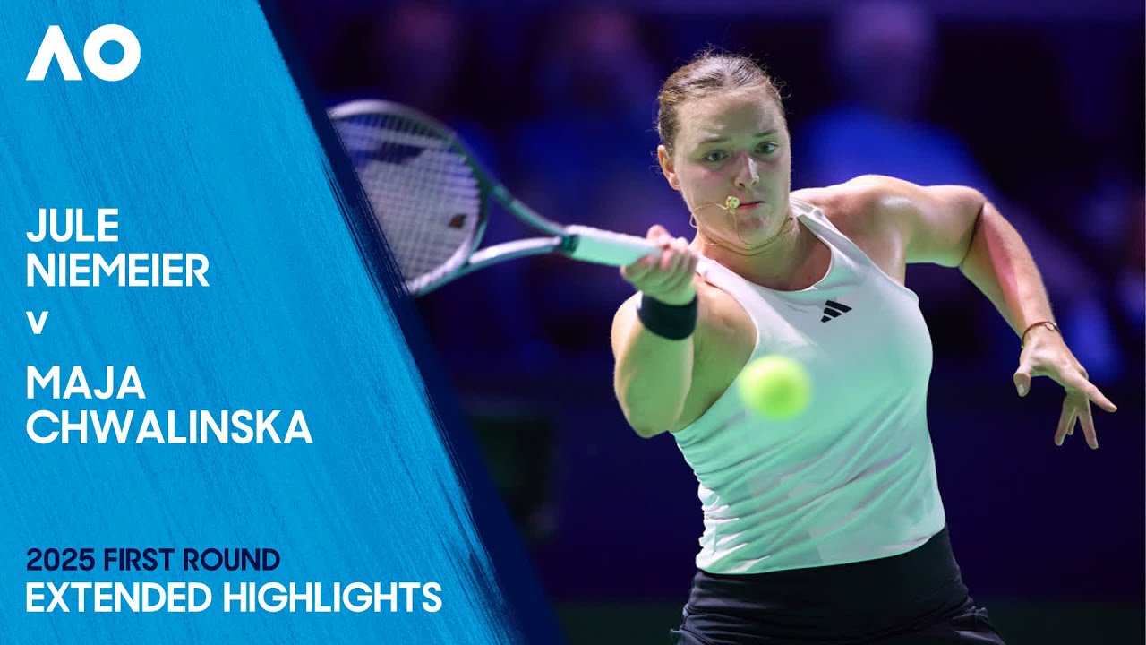 Jule Niemeier v Maja Chwalinska Extended Highlights | Australian Open 2025 First Round