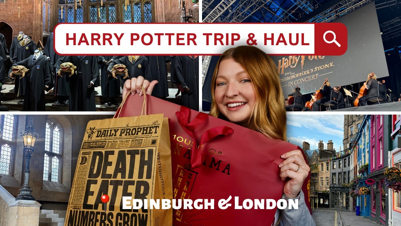 ULTIMATE Harry Potter Scotland & London Trip | FULL HAUL | WB Tour, MinaLima, Film Locations & MORE