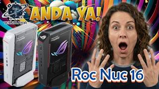 ¿Cuánto espacio de escritorio necesitas realmente para jugar a tope?: Rog Nuc 16 Gaming Mini PC
