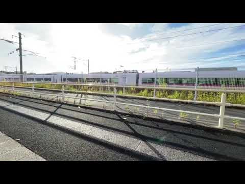 【この編成もラッピング終了】15M 常磐線特急ひたち15号 通過 (K15編成)