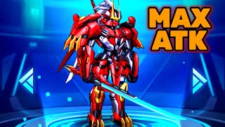 Mecha Storm 🎮 ROBOT UPTIMUS PRIME MAX ATK UPGRADE' Bermain Vs Boss Gameplay #19 screenshot 3