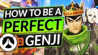 How to Be a PERFECT GENJI - INSANE Tricks and Common Mistakes - Overwatch 2 Guide