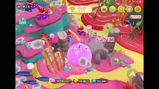 Zepeto game Slime Party: Solo grinding in stage 6 again (longer laps)