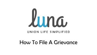 How To File A Grievance