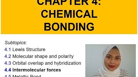 Matriculation Chemistry Lecture Subtopic 4.4 Semester 1 [Part 2]