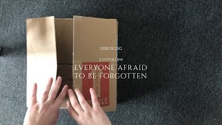 ionnalee; EVERYONE AFRAID TO BE FORGOTTEN - unboxing