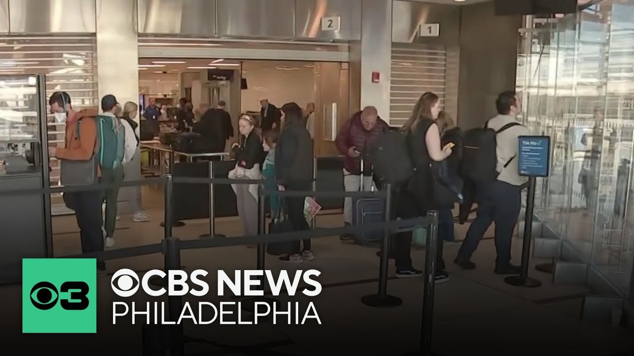 2 TSA checkpoints at Philadelphia International Airport to temporarily close