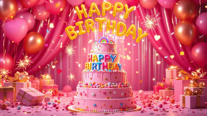 Best Happy Birthday Song 🎂 Countdown to Birthday Celebration