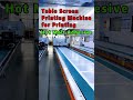 Hot melt adhesive for heat transfer printing on the Table ScreenPrinting Machine #screenprinting