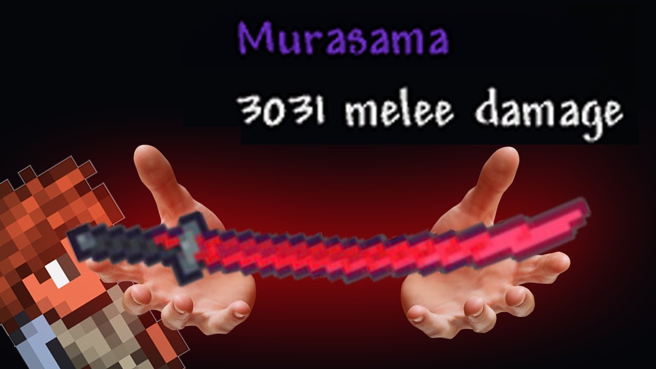 Why can't i use Murasama in Terraria?