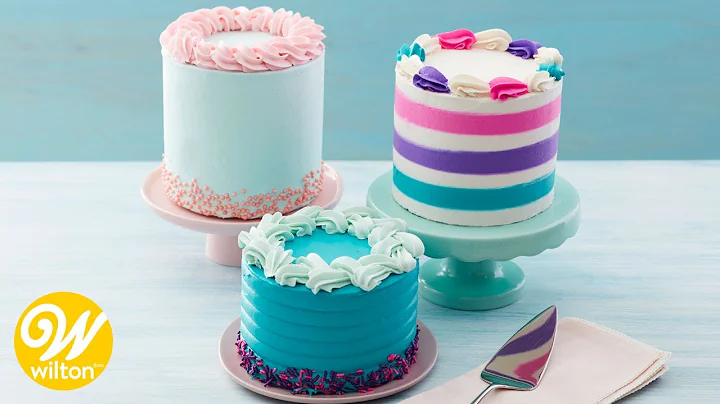 3 Ways to Make Cake Borders with Tip 1M | Wilton