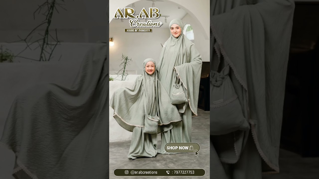 Abaya Logo Designand  Social Media Post Design @bilalshaikh_design 