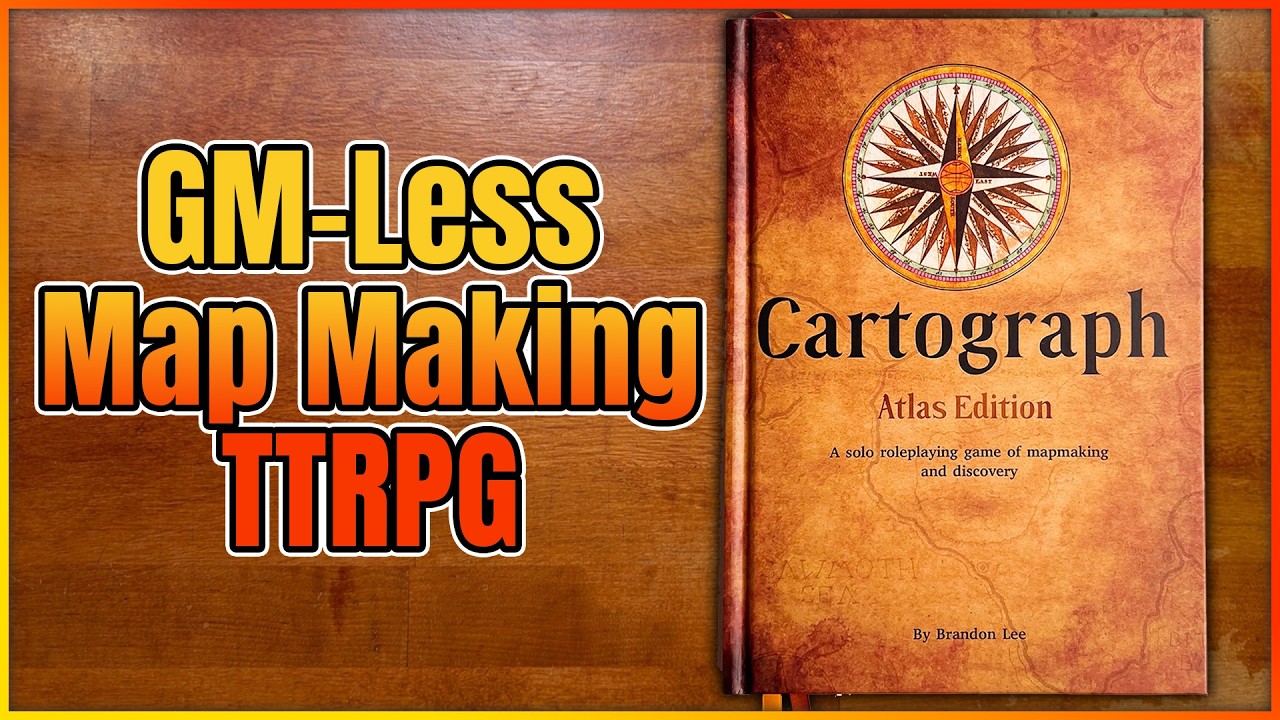 Cartograph | Solo Map Making RPG | Actual play & Overview