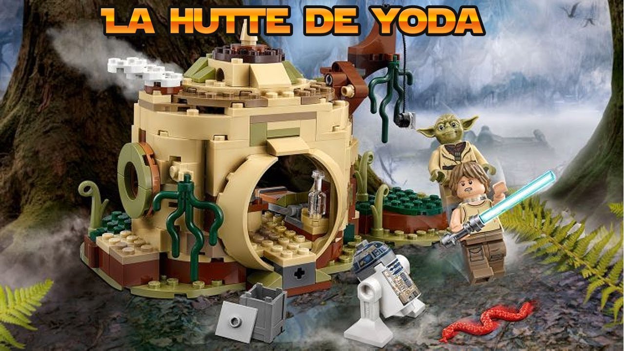 la hutte de yoda lego