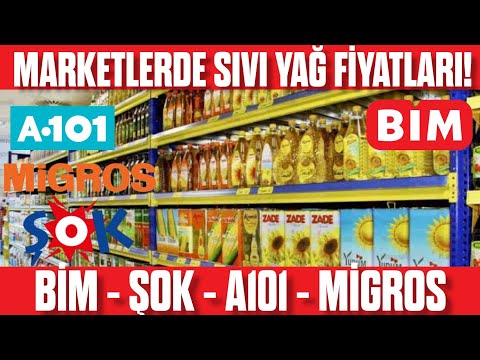 Marketlerde Sıvı Yağ Fiyatları Ne Kadar? 7 Mart 2022 5L Sıvı Yağ Fiyatları BİM - ŞOK - MİGROS - A101