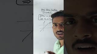 one one function || types of function || graph