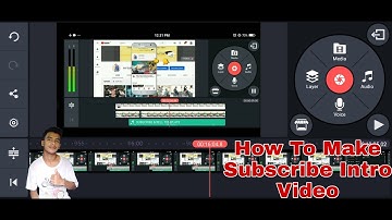 How to make subscribe and bell icon intro in kinemaster | how to make subscribe intro for YT videos