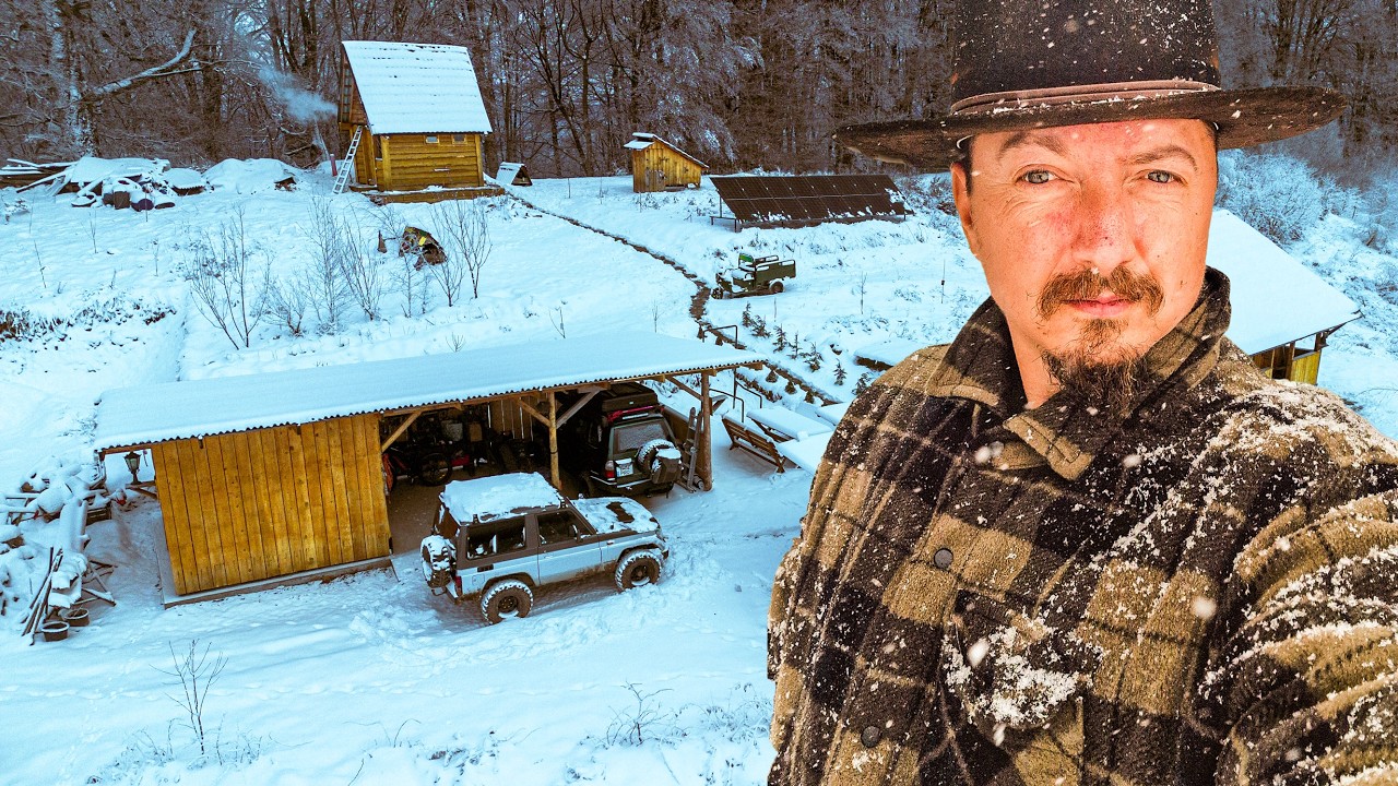 Zăpada Se Topește | Reiau Lucrările După 2 Luni | Un Drum în Oraș pe Înserat - Ep370