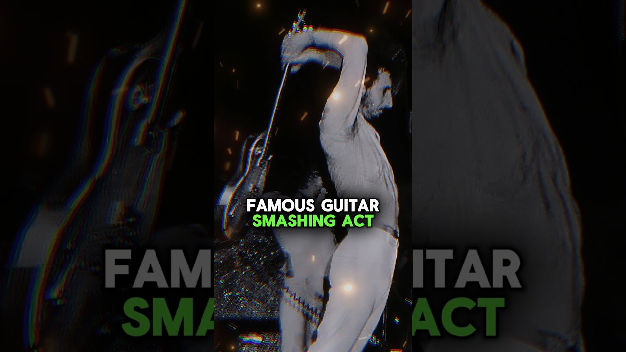 Почему Пит Таунсенд продолжал бить по гитарам на сцене! 