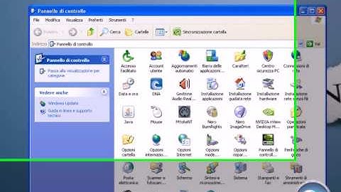 Configurare il firewall  di Windows XP