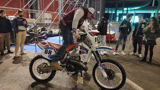 Fede Perlam Honda CR500 accensione EICMA 2021