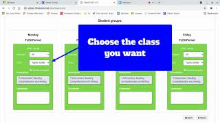 Flexisched Overview for Students