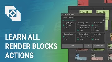 Installation & Actions | LKC Render Blocks