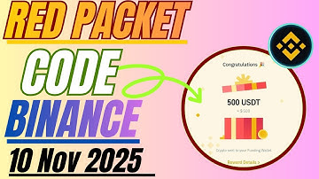 Binance Red Packet Code 9 November || Red Packet Code Today || Binance Red Packet Code Today