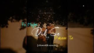 Fir Mujhe Dil Se Pukaar Tu (slowed   reverb) | #love   @prashantbhumit