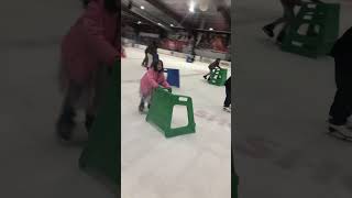 Evangeline Learning To Ice Skate