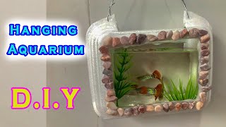 DIY: Hanging Aquarium | Foam box Aquarium