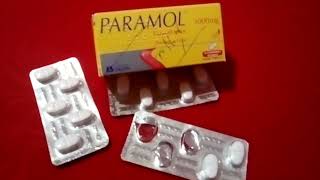 دواء PARAMOL لعلاج آلام حمى والصداع والعظلات والانفلونزا والأسنان والطمث