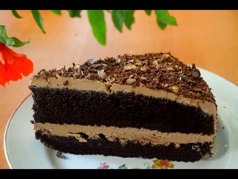 Devil's Food Cake. შოკოლადის ტორტი \'ეშმაკის საჭმელი\'.Еда дьявола торт