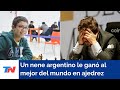 El Messi del ajedrez: el argentino de 10 años Faustino Oro le ganó una partida al mejor del mundo