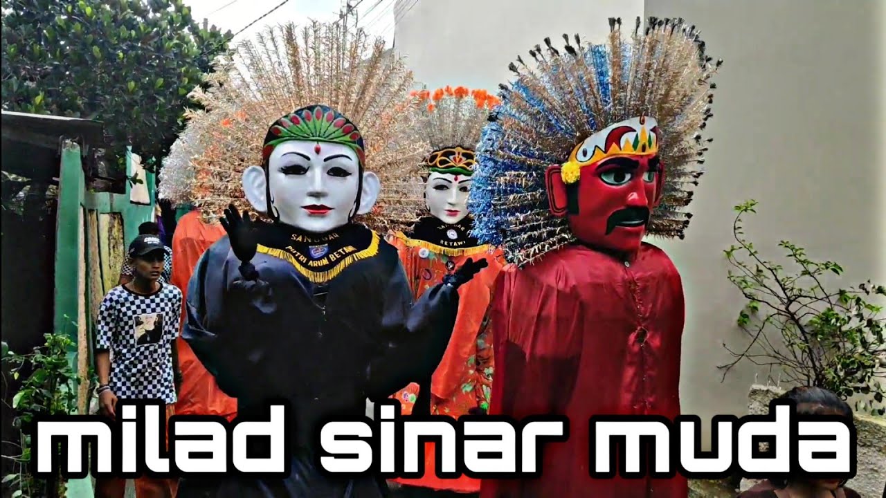 Pawai ondel ondel terbanyak dan terpanjang se Depok ~ milad sinar muda