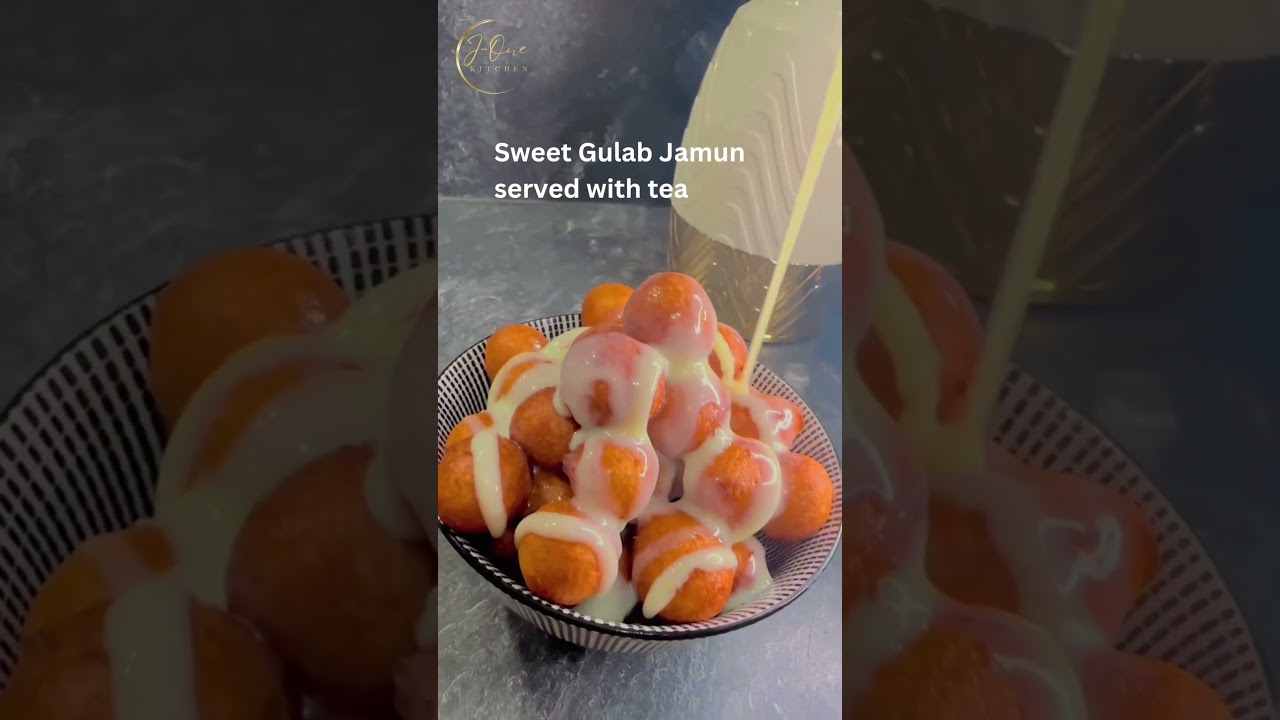Golden Fried Gulab Jamun | Perfect Sweet Treat with Tea