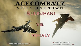 Ace Combat 7 Skies Unknown | Sulejmani vs. Mihaly | GAF1 Varcolac