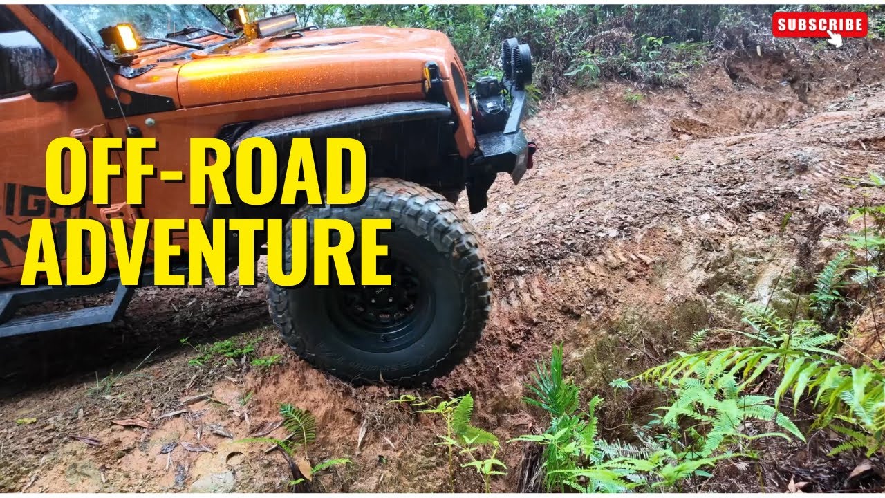 🌧️🚙 Rainy Field Off-Road Highlights | Mud, Ruts & Slippery Terrain ...