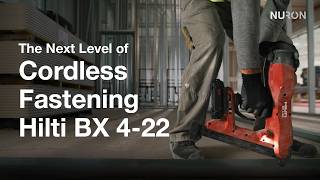 Hilti BX 4-22 Cordless Nailer | Better Fastening Without Gas