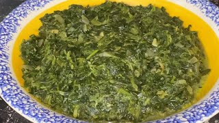 Easy Mashed Spinach/  Plain Ghotal Bhaji (Fiji Indian Style)