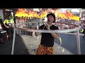 Fireguy show guinness world record holder fire eating