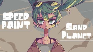 Speedpaint [Hatsune Miku -Sand Planet]