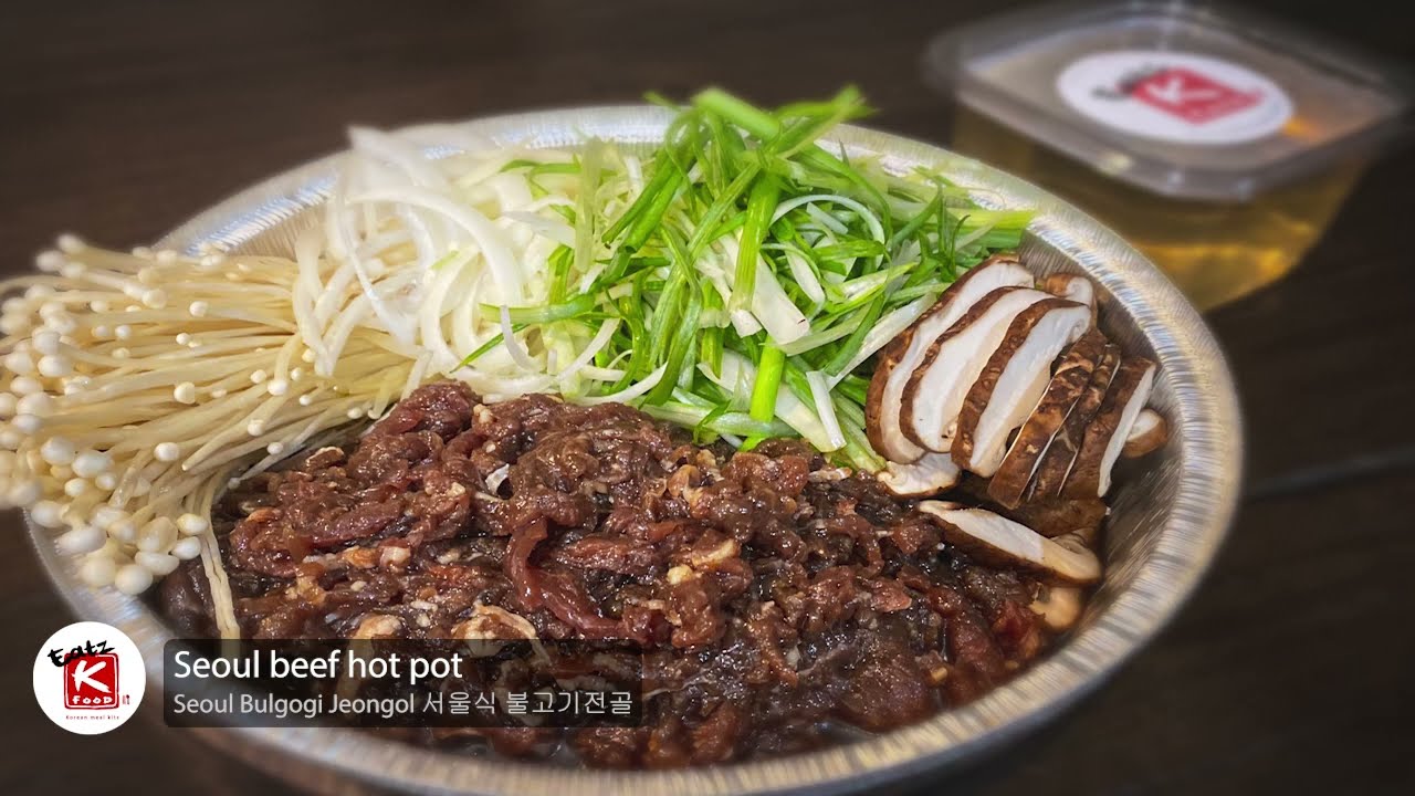 Korean beef hotpot (Bulgogi jeongol) - recipe