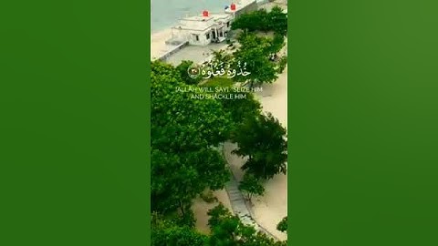 #تلاوة_خاشعة من سورة الحاقة بصوت القارئ للشيخ محمد اللحيدان قناة القرآن الكريم الرسمية